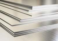 Steel Sheets Stacked
